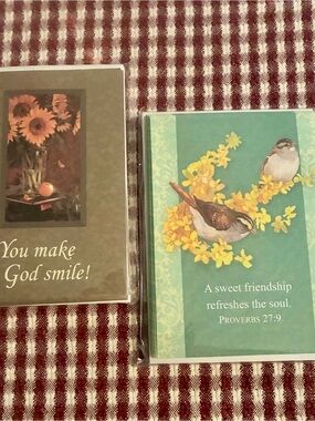 Friendship Bird Greeting Card Pack - Teal & Yellow